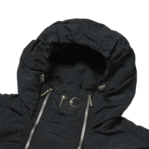 【THUG CLUB】25ss Clouded Double Flying Bio Jacket (black)