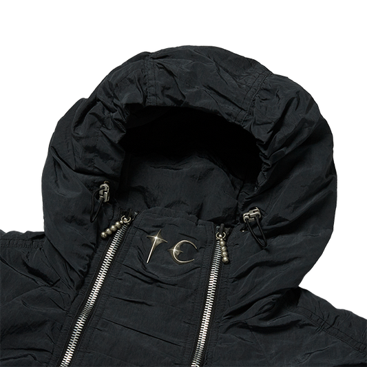 【THUG CLUB】25ss Clouded Double Flying Bio Jacket (black)