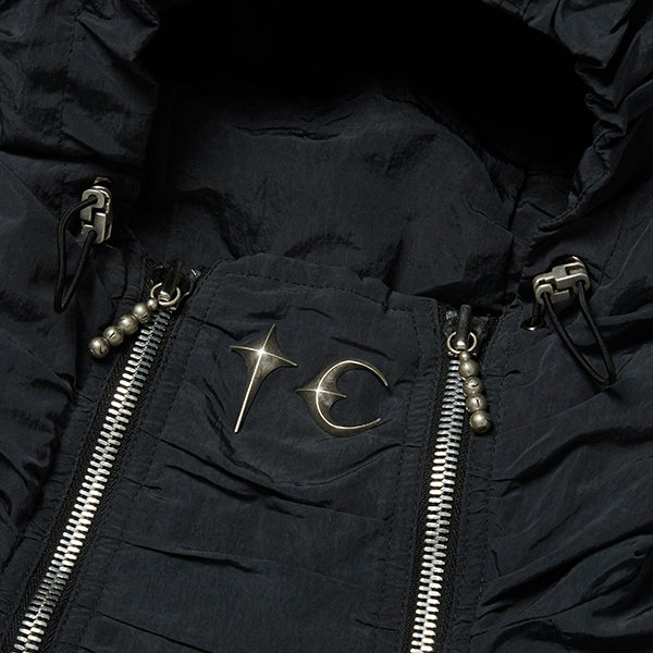 【THUG CLUB】25ss Clouded Double Flying Bio Jacket (black)