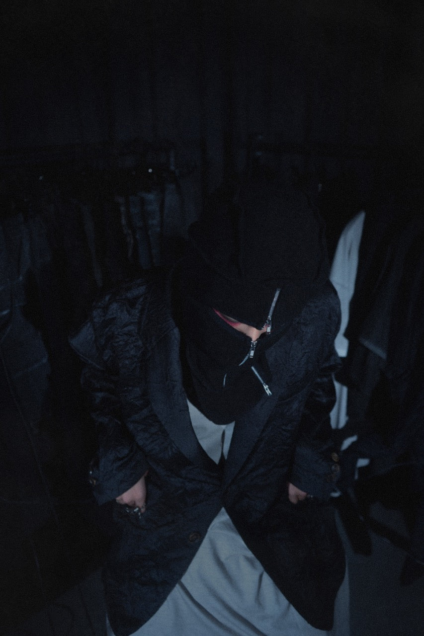 【ASPARAGUS】Pleats back string jacket