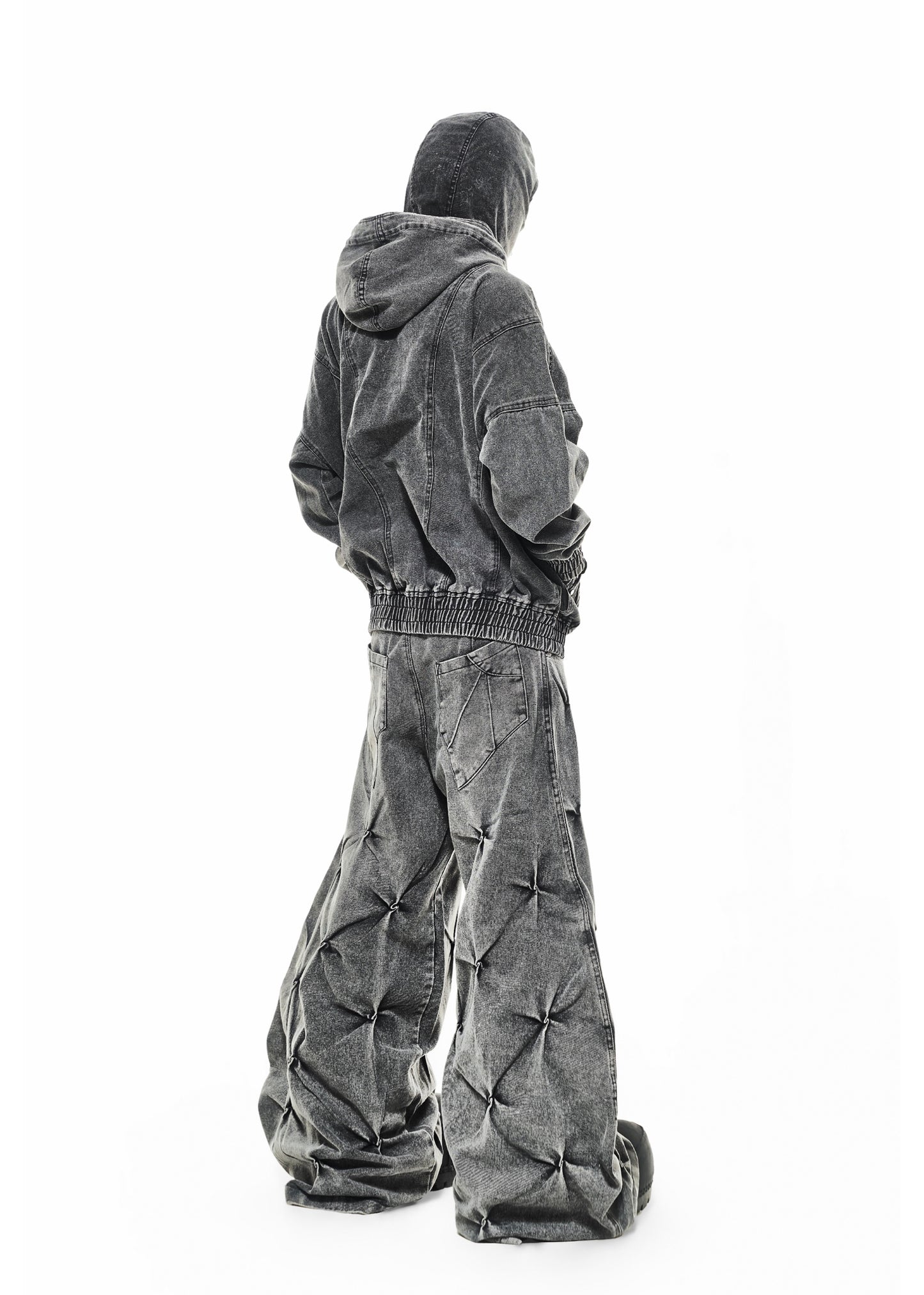【RICH】Hoodie Ninja Denim Wash