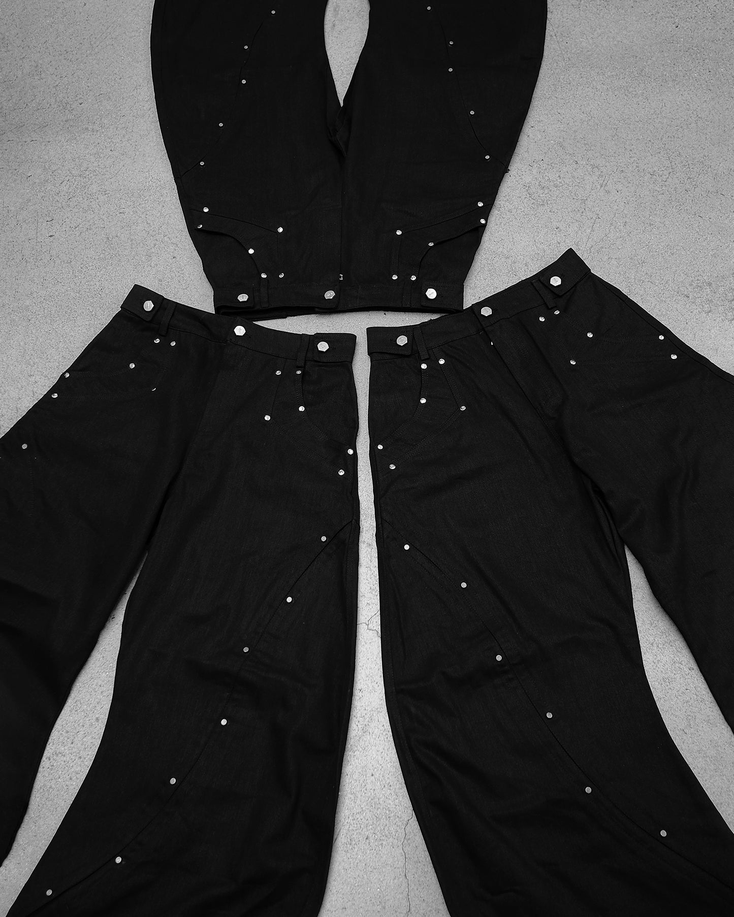 【RICH】S-wide Pants