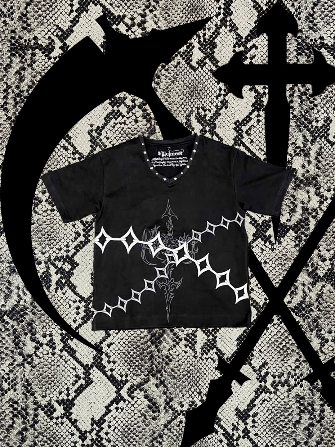 【VILLEIMENT】“FROM THE SHADOW” TEE