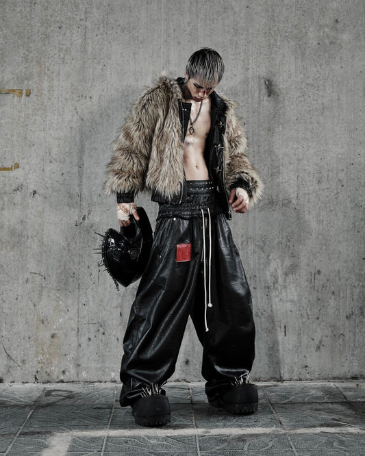 【RICH】Wide Leg Boxing Pant