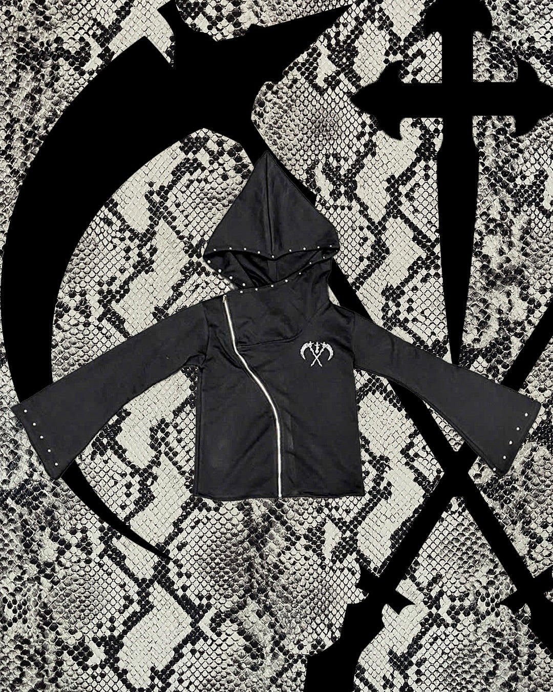 【VILLEIMENT】 ”DARK COVER“ HOODIE
