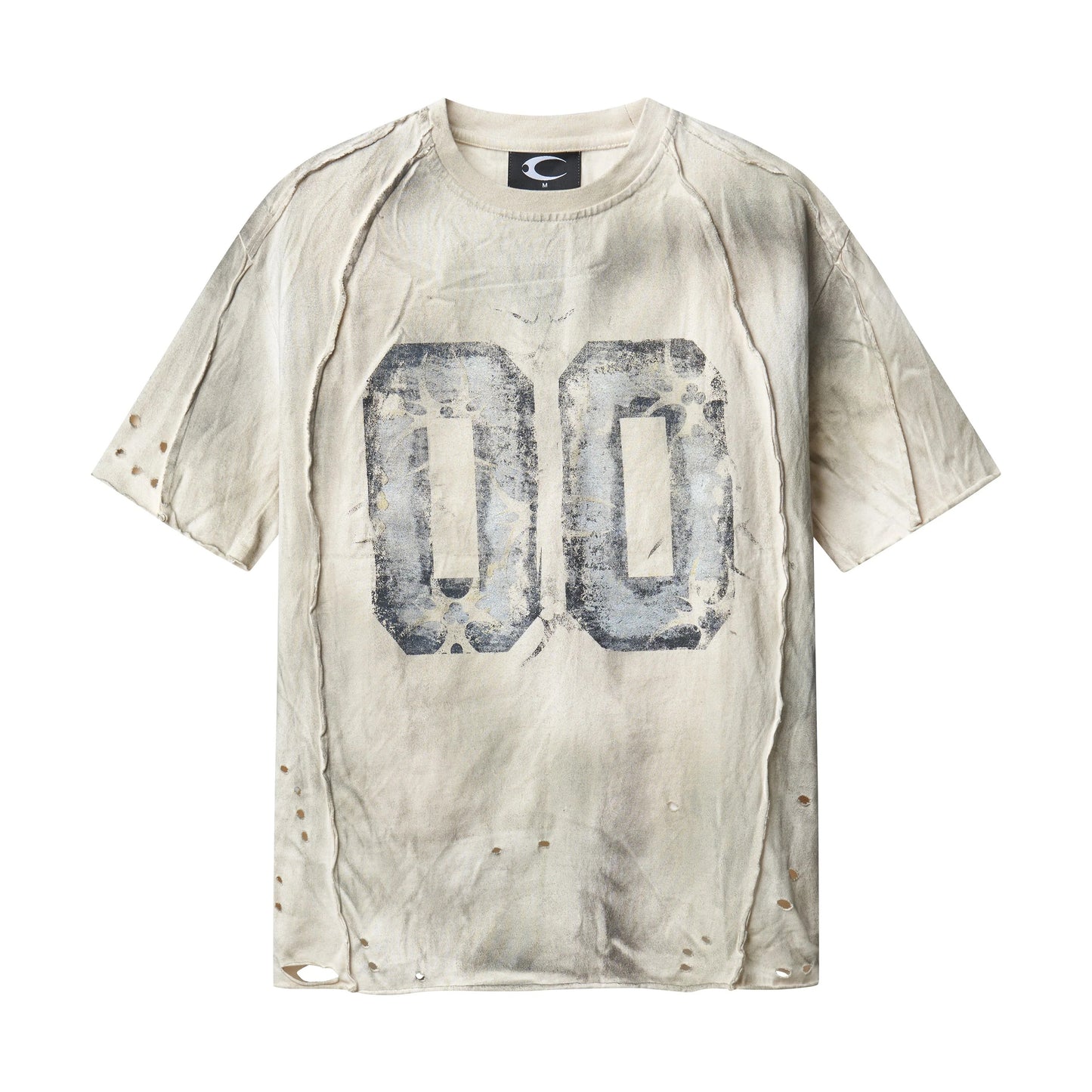 【COZY】"CHAOS DREAM" WAXED T SHIRT