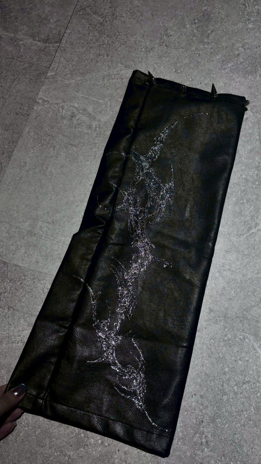 【XIVX】HANDPAINTED GOTHIC LEG COVER