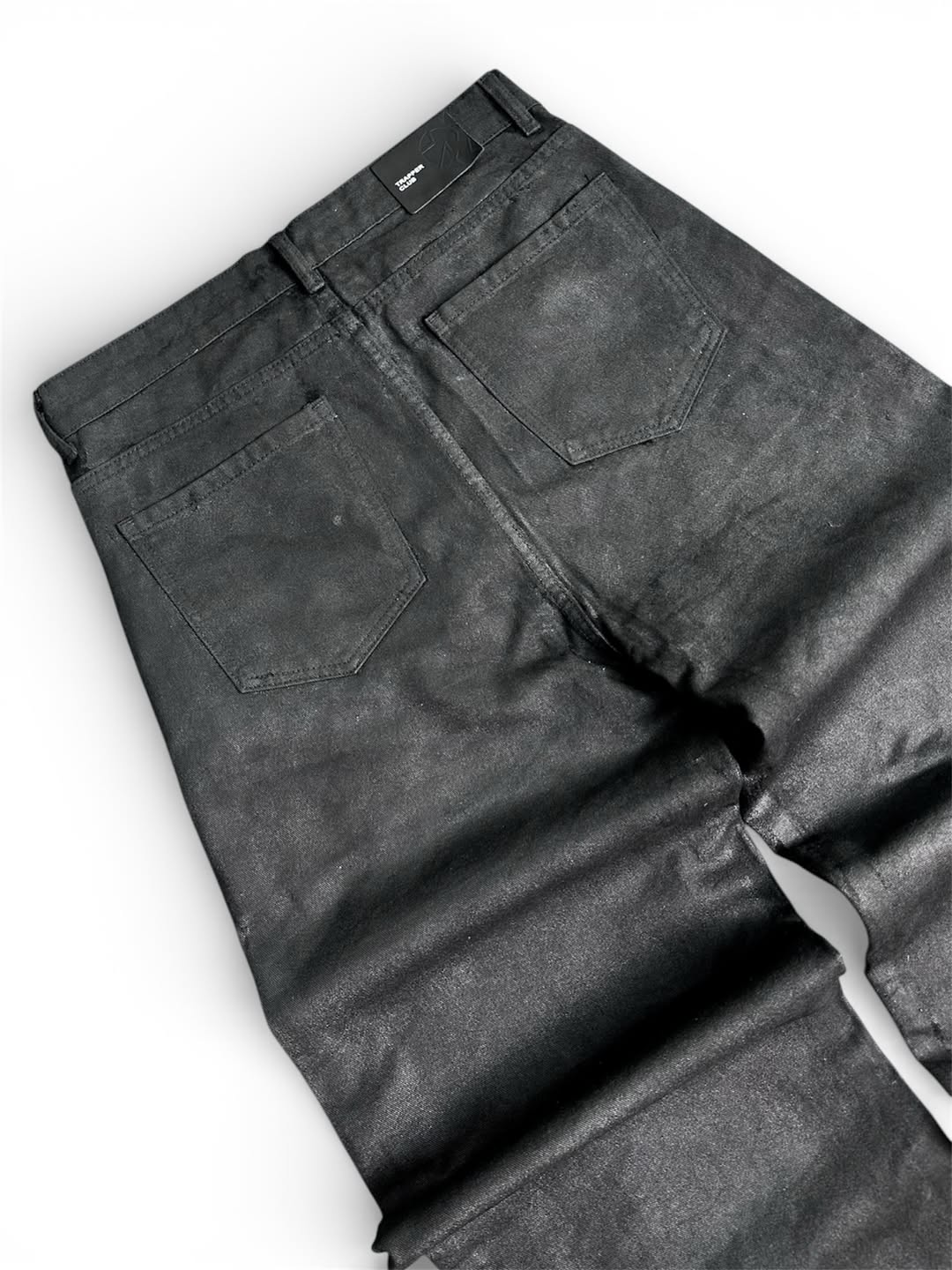 【TRAPPER CLUB】BUDS FLARED WAXED JEAN