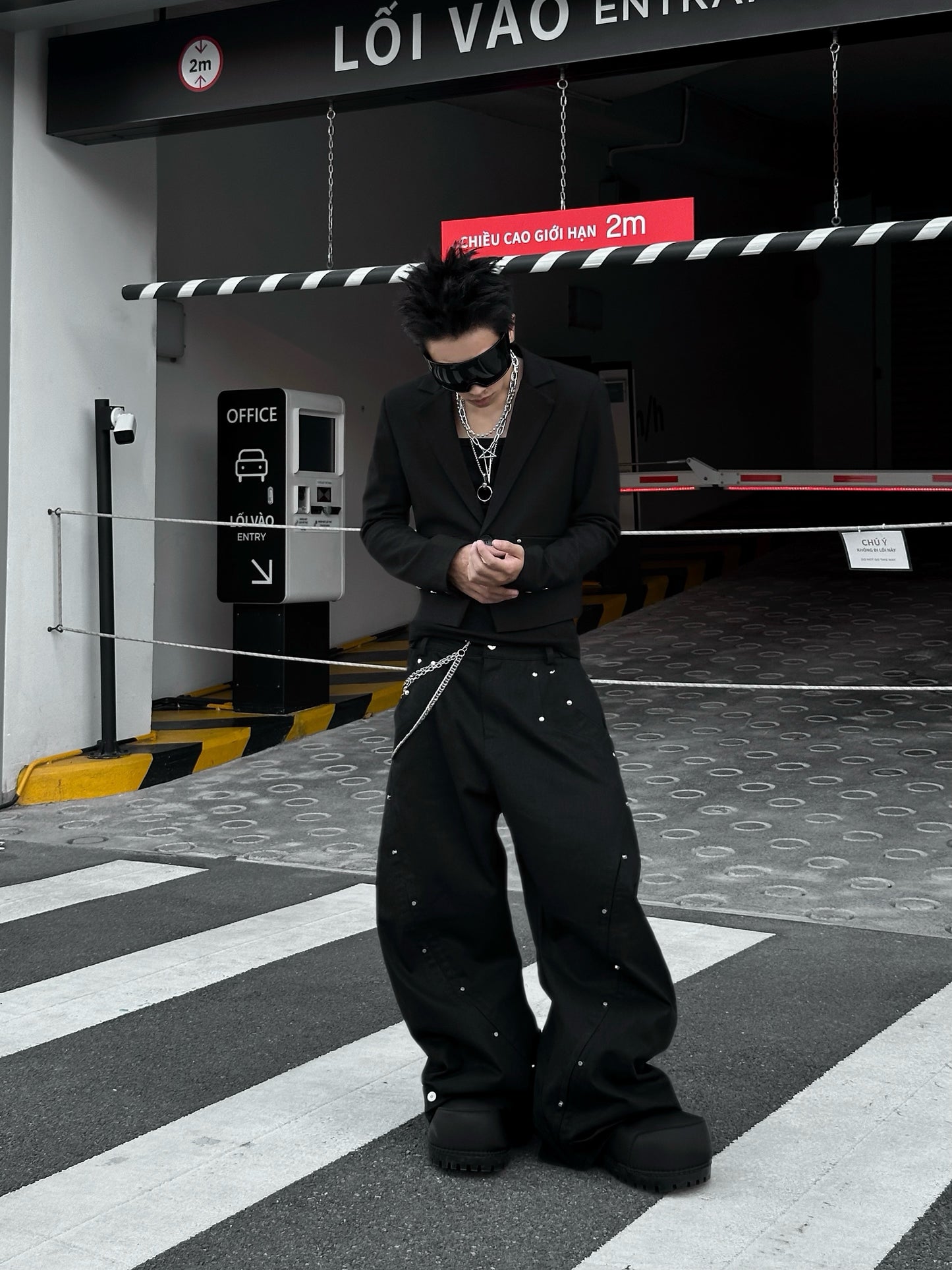 【RICH】S-wide Pants