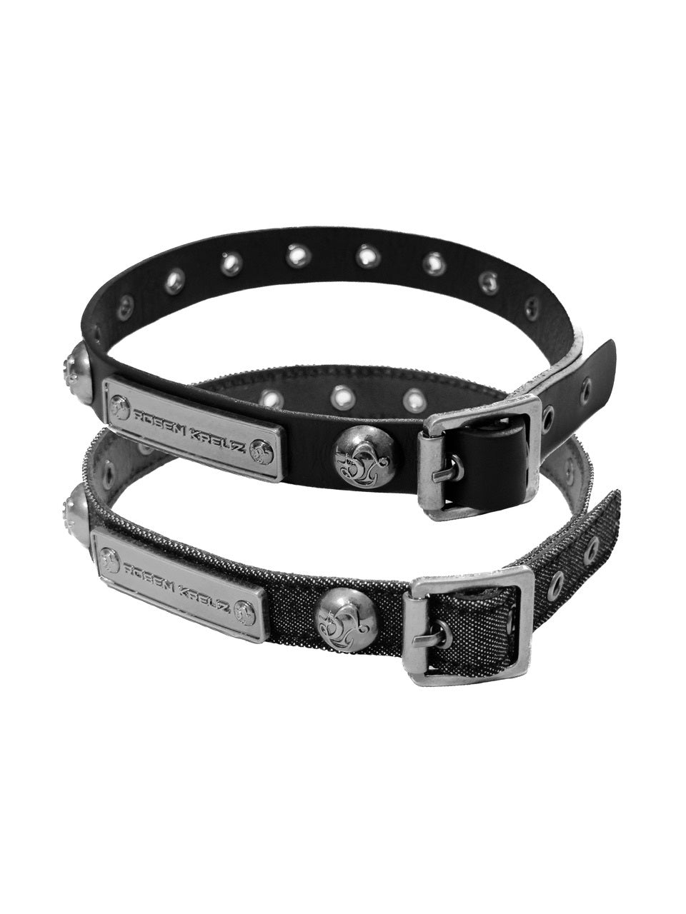 【ROSEN KREUZ】RK RIVET CHOKE studded collar