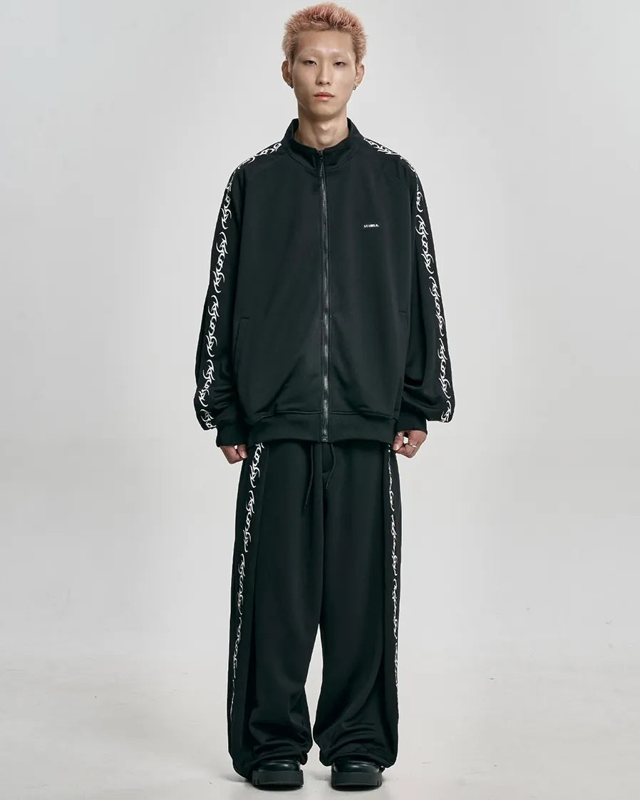 【AJOBYAJO】Oversized Raglan Track PANTS