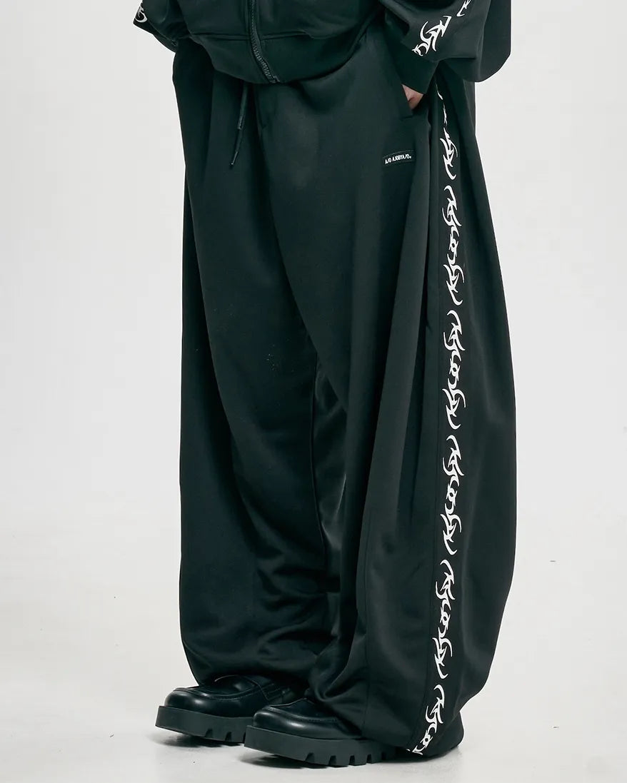 【AJOBYAJO】Oversized Raglan Track PANTS