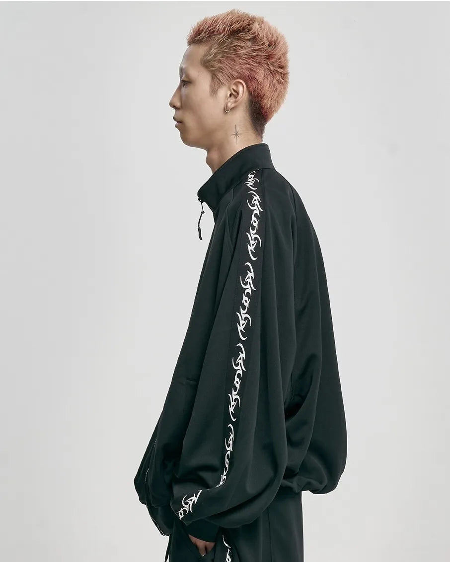 【AJOBYAJO】Oversized Raglan Track Jacket