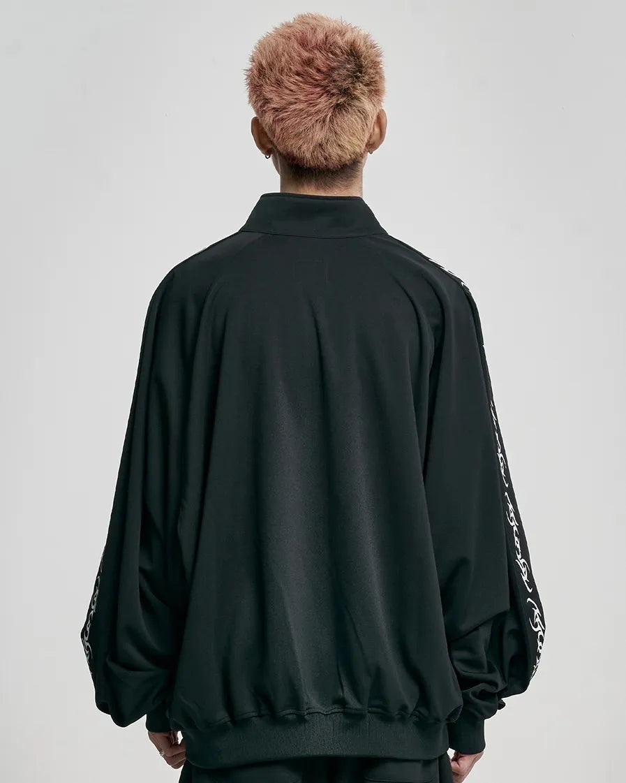 【AJOBYAJO】Oversized Raglan Track Jacket