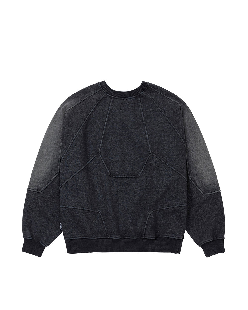 【AJOBYAJO】 Paneled Denim Sweatshirt