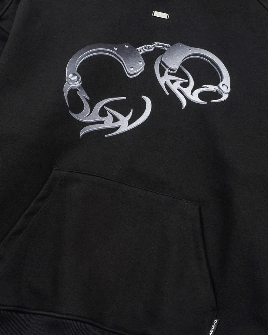 【AJOBYAJO】Tribal AJO Handcuffs Hoodie