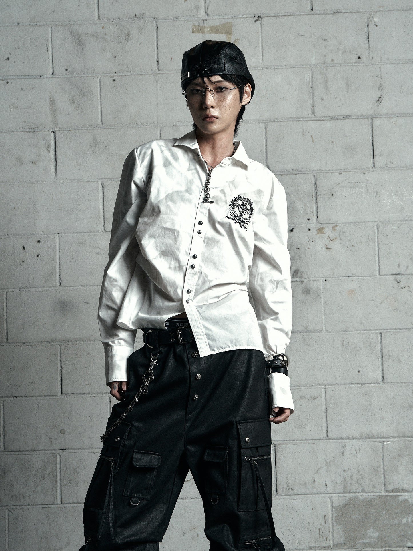 【ROSEN KREUZ】LEATHER HUNTING CAP