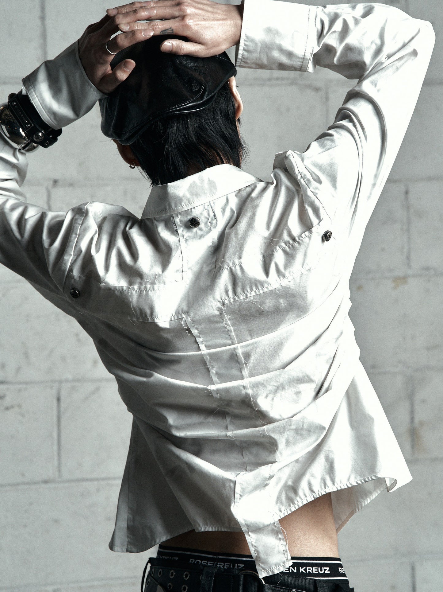 【ROSEN KREUZ】LEATHER HUNTING CAP
