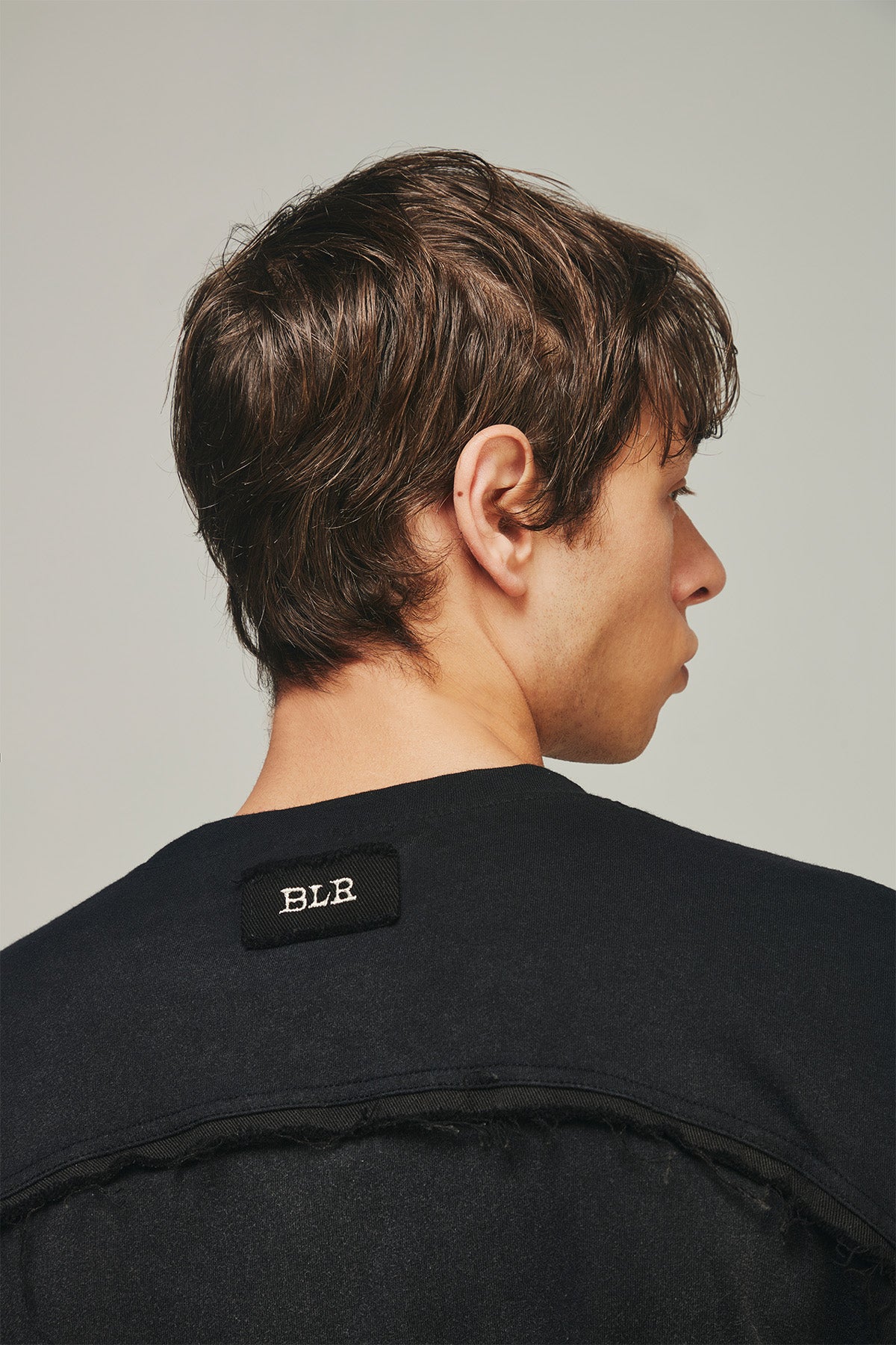 【BLR BLUER】Destroyed Back Gradation Washing Long Sleeve