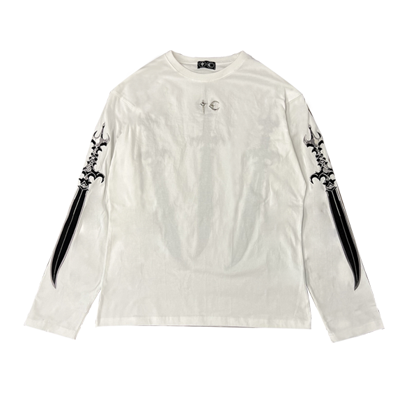 【THUG CLUB】 Arab Sword Sleeve (white)