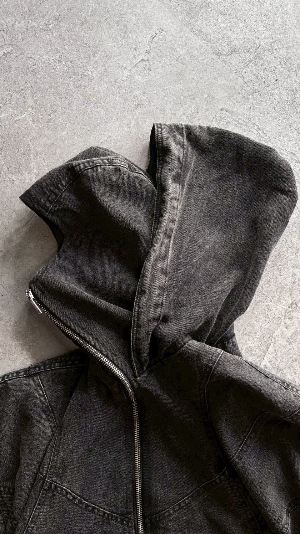 【RICH】Hoodie Ninja Denim Wash