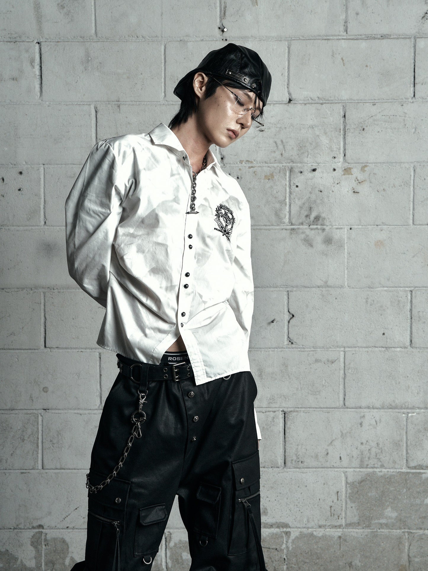 【ROSEN KREUZ】LEATHER HUNTING CAP