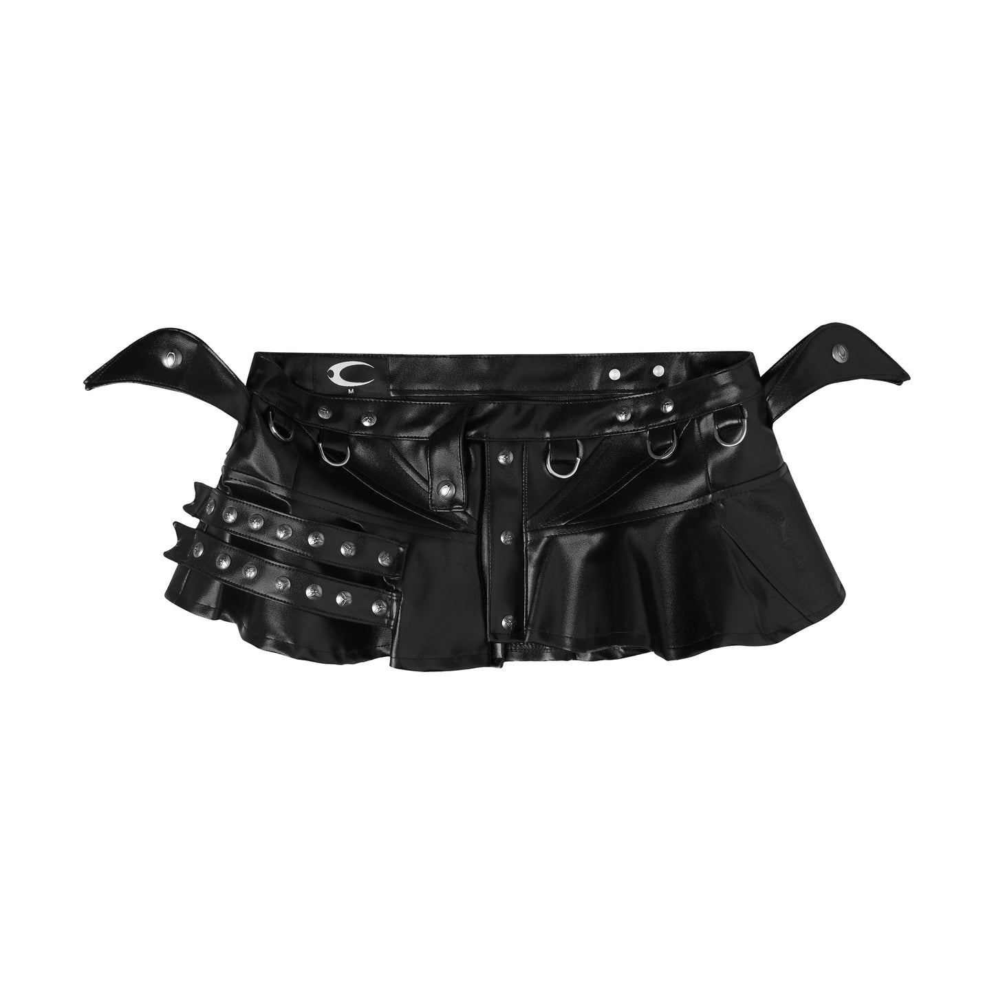【COZY】"CHAOS DREAM" LEATHER SKIRT