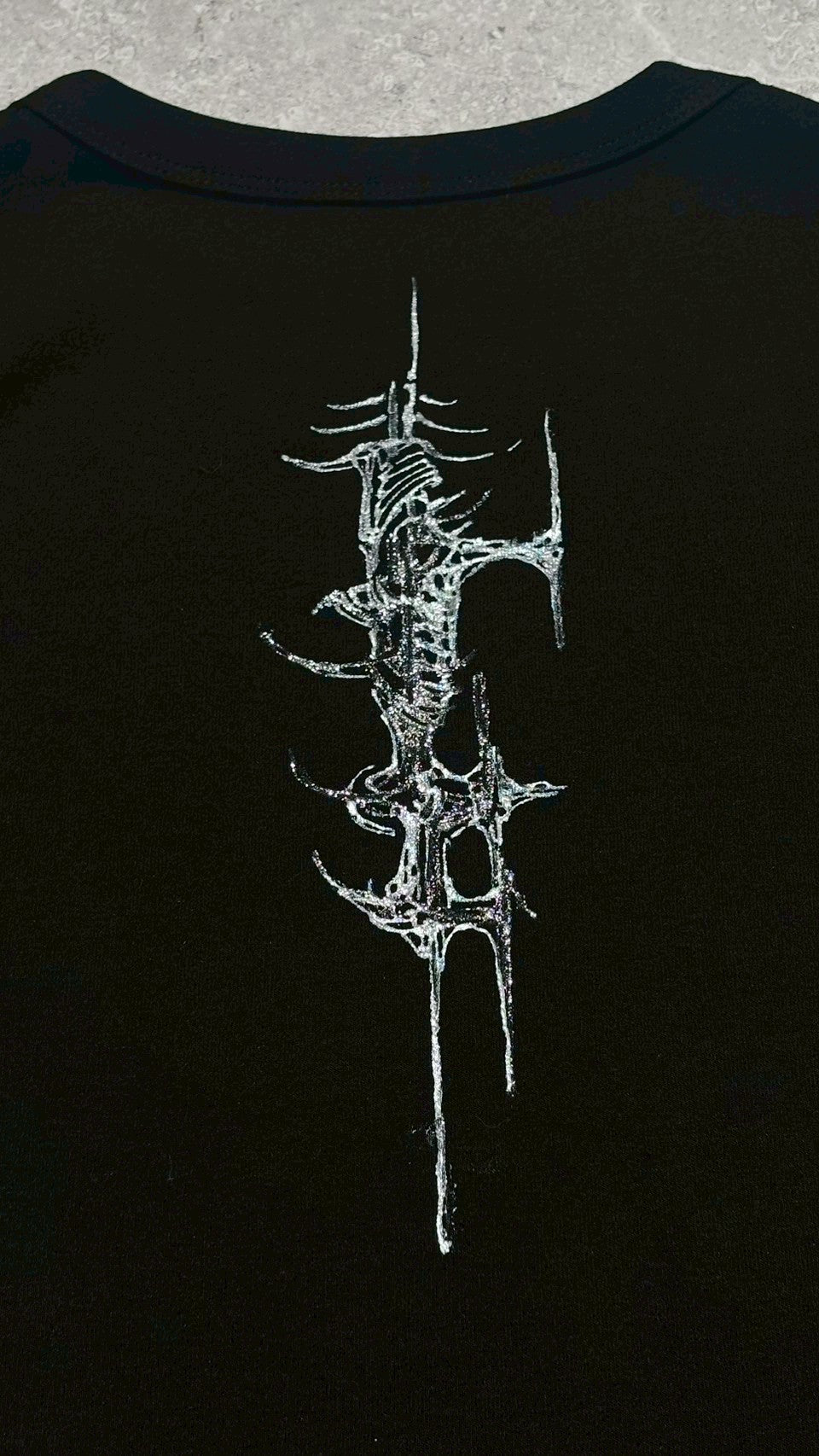 【XIVX】HANDPAINTED "DEVIL SIGNAL" LONG SLEEVE