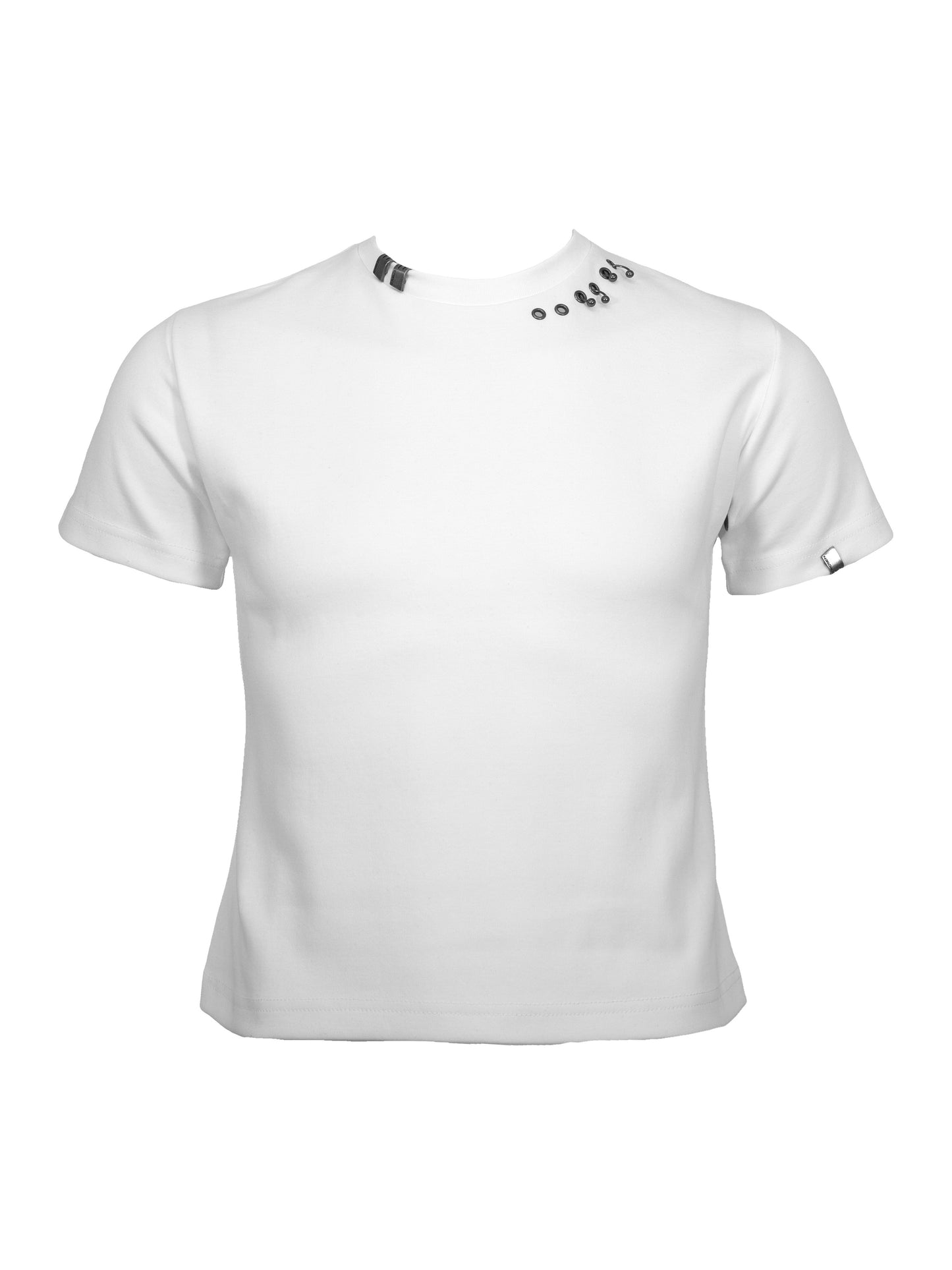 【ROSEN KREUZ】TIGHT FIT PIERCE CUSTOM TEE (White)