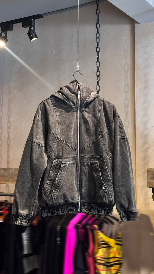 【RICH】Hoodie Ninja Denim Wash