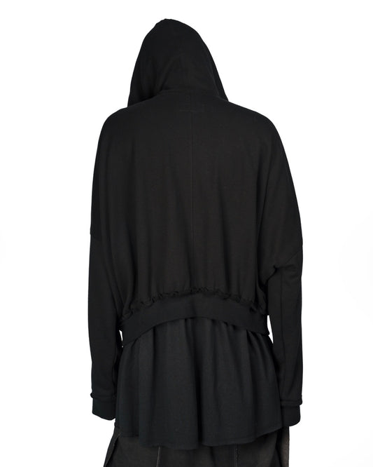 【ASPARAGUS】Layered hoodie