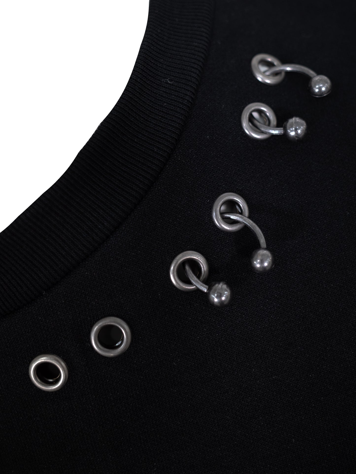 【ROSEN KREUZ】TIGHT FIT PIERCE CUSTOM TEE (Black)