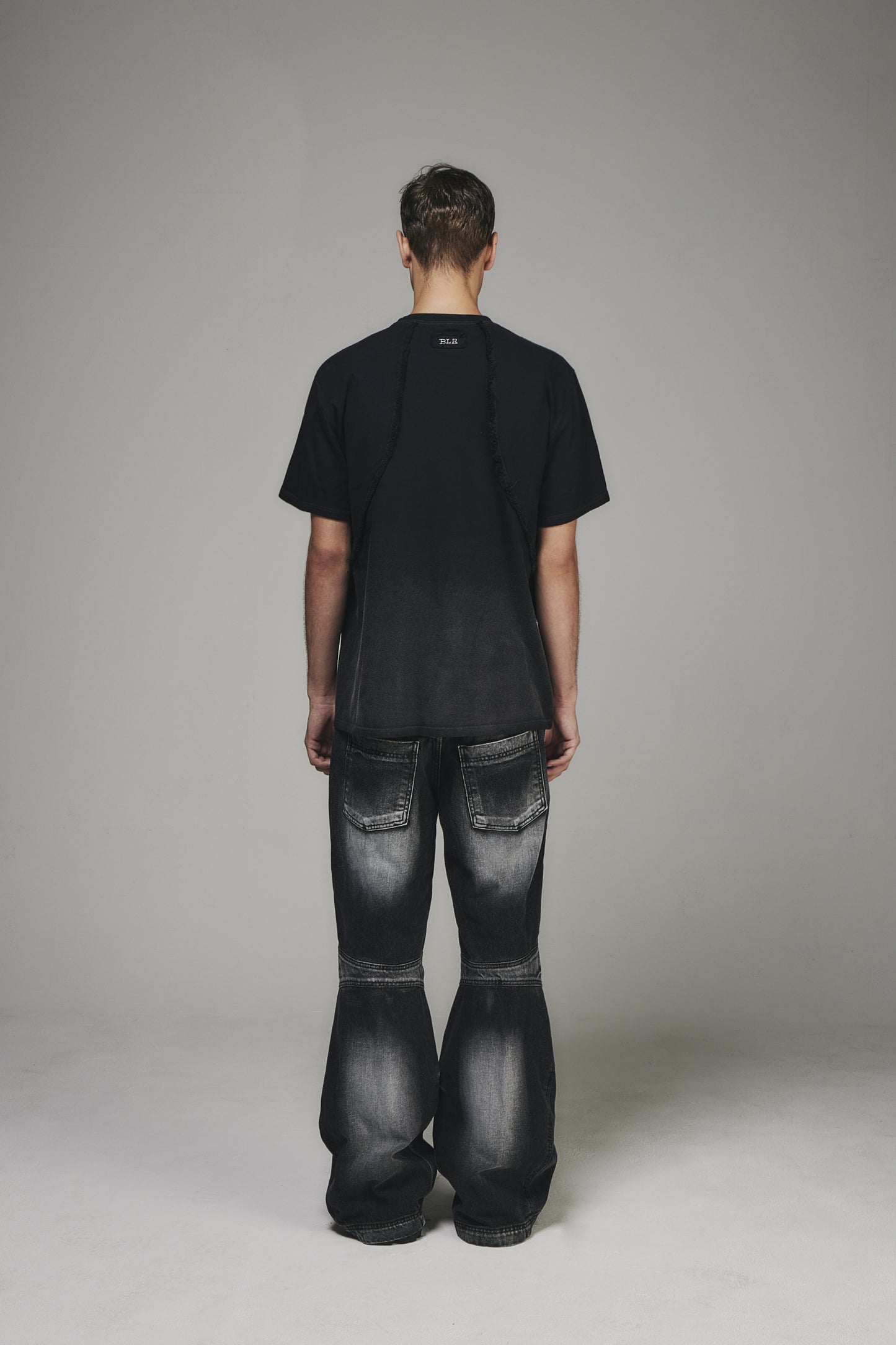 【BLR BLUER】Gradation Washed Short