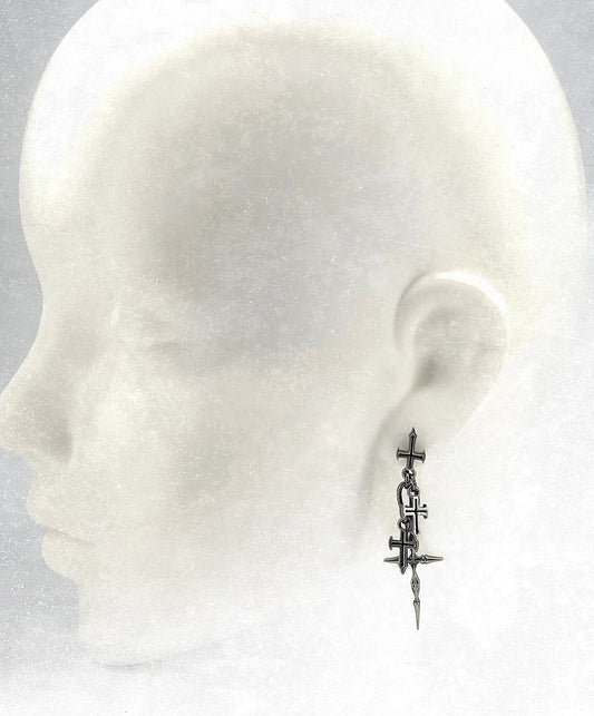 【IIIMIII】RottenMetal Earrings II