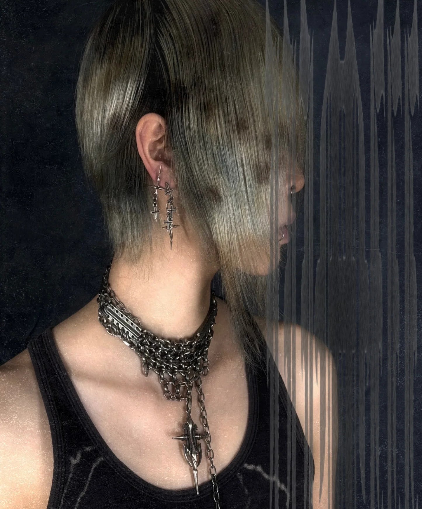【IIIMIII】RottenMetal Earrings III