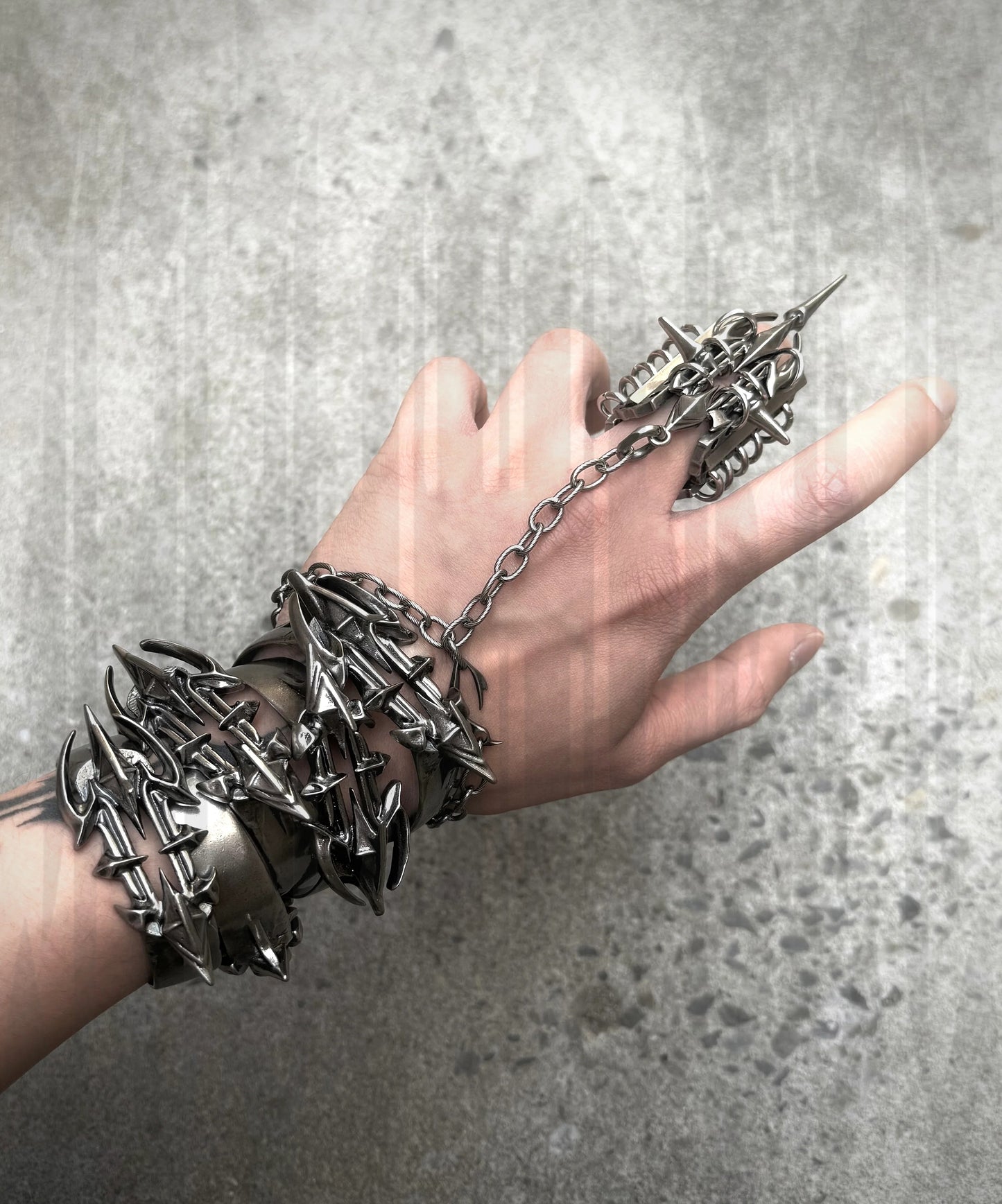 【IIIMIII】RottenMetal one piece Bracelet