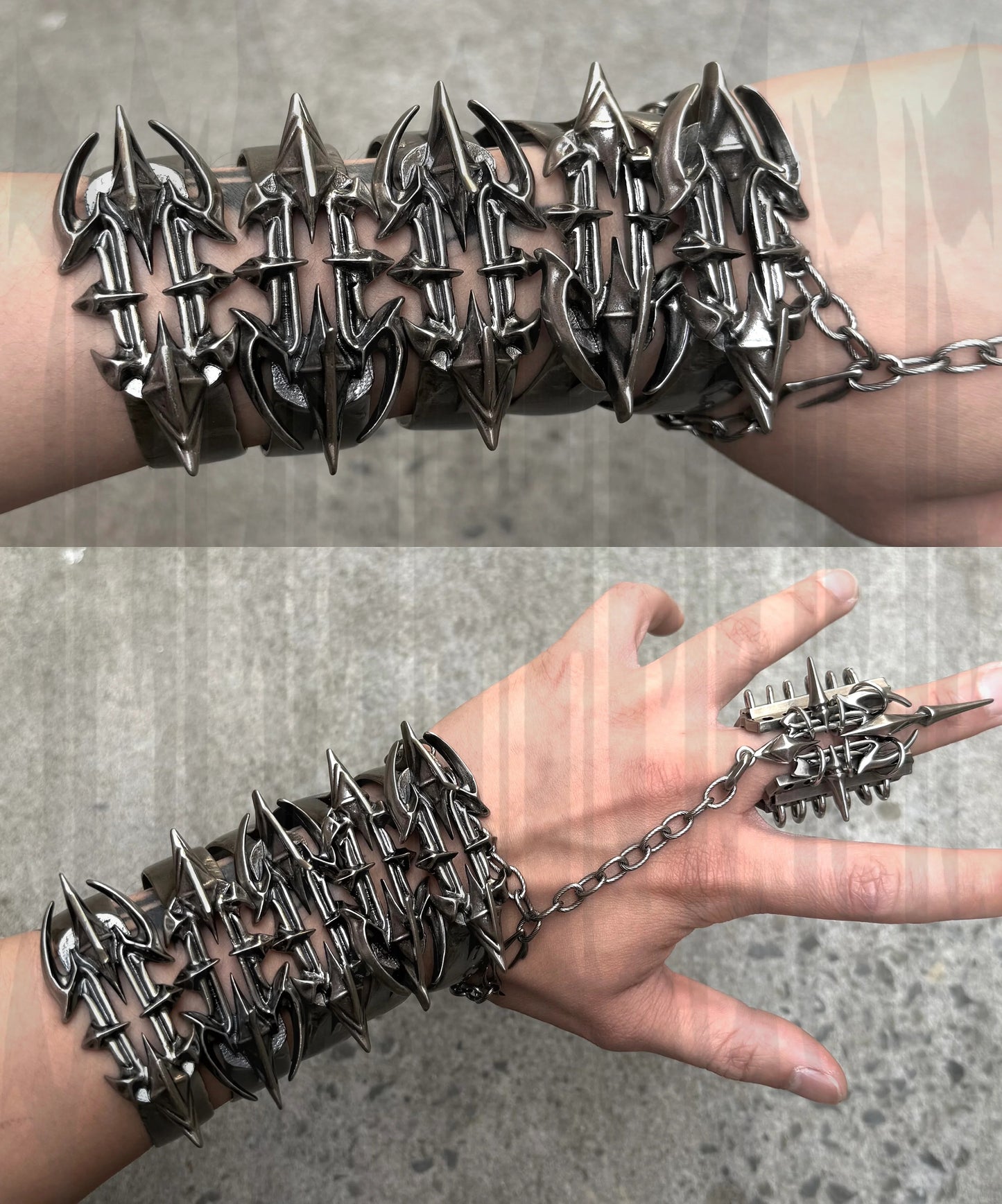 【IIIMIII】RottenMetal one piece Bracelet