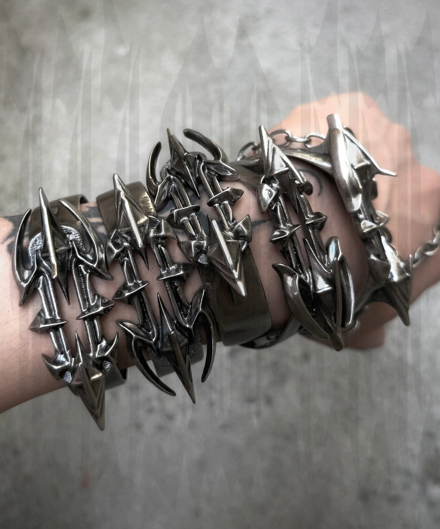 【IIIMIII】RottenMetal one piece Bracelet