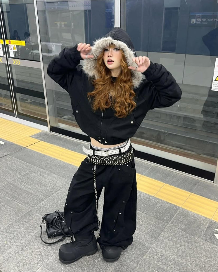 【RICH】S-wide Pants