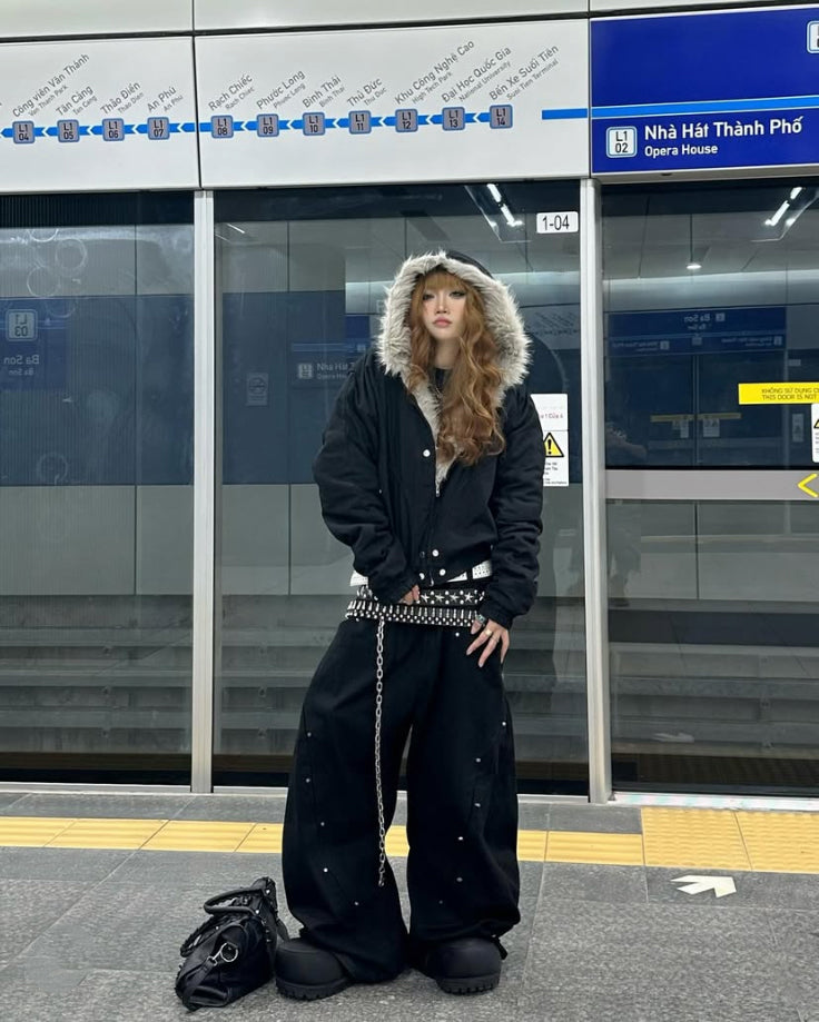 【RICH】S-wide Pants
