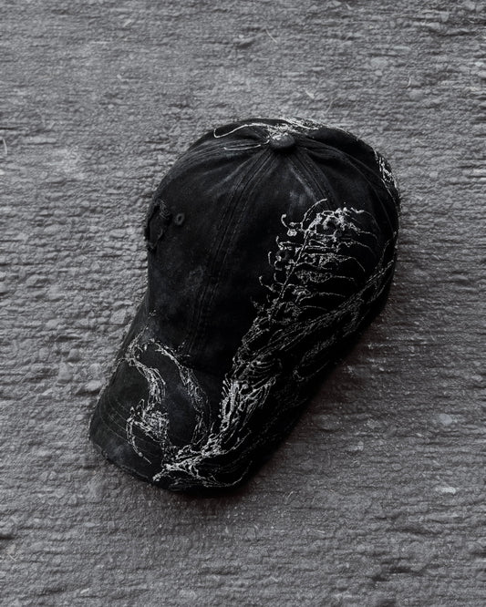 【XIVX】"XENO" 1 OF 1 HANDCRAFTED CAP DROP4-001