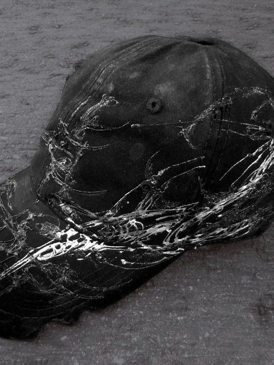 【XIVX】"XENO" 1 OF 1 HANDCRAFTED CAP DROP4-006