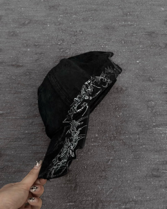 【XIVX】"XENO" 1 OF 1 HANDCRAFTED CAP DROP4-005