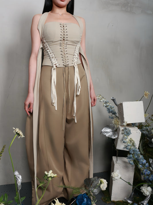 【BUNNYHILL CONCEPT】PANACEA TOP (BEIGE)