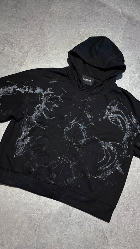 【XIVX】HANDMADE 1 OF 1 ZIP UP V-III (e)