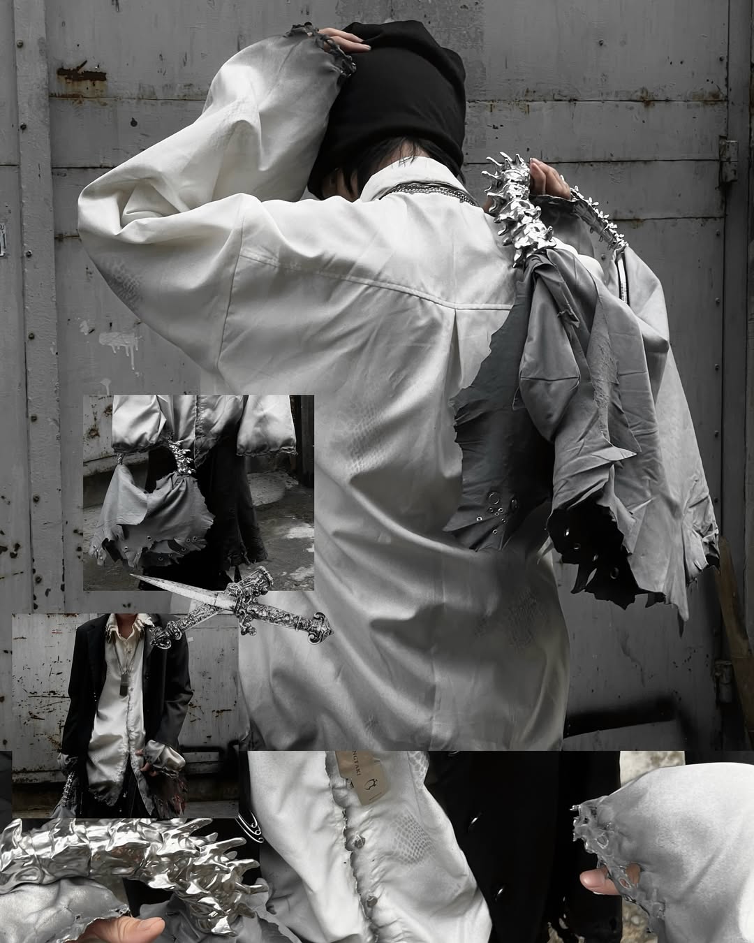 【NUMB ATELIER】HAVOC BLK OVERSIZE SHIRT