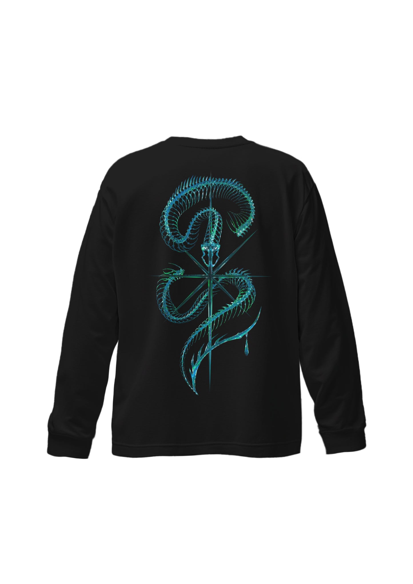 3D VISUALS SNAKE BONE (BLACK GREEN)