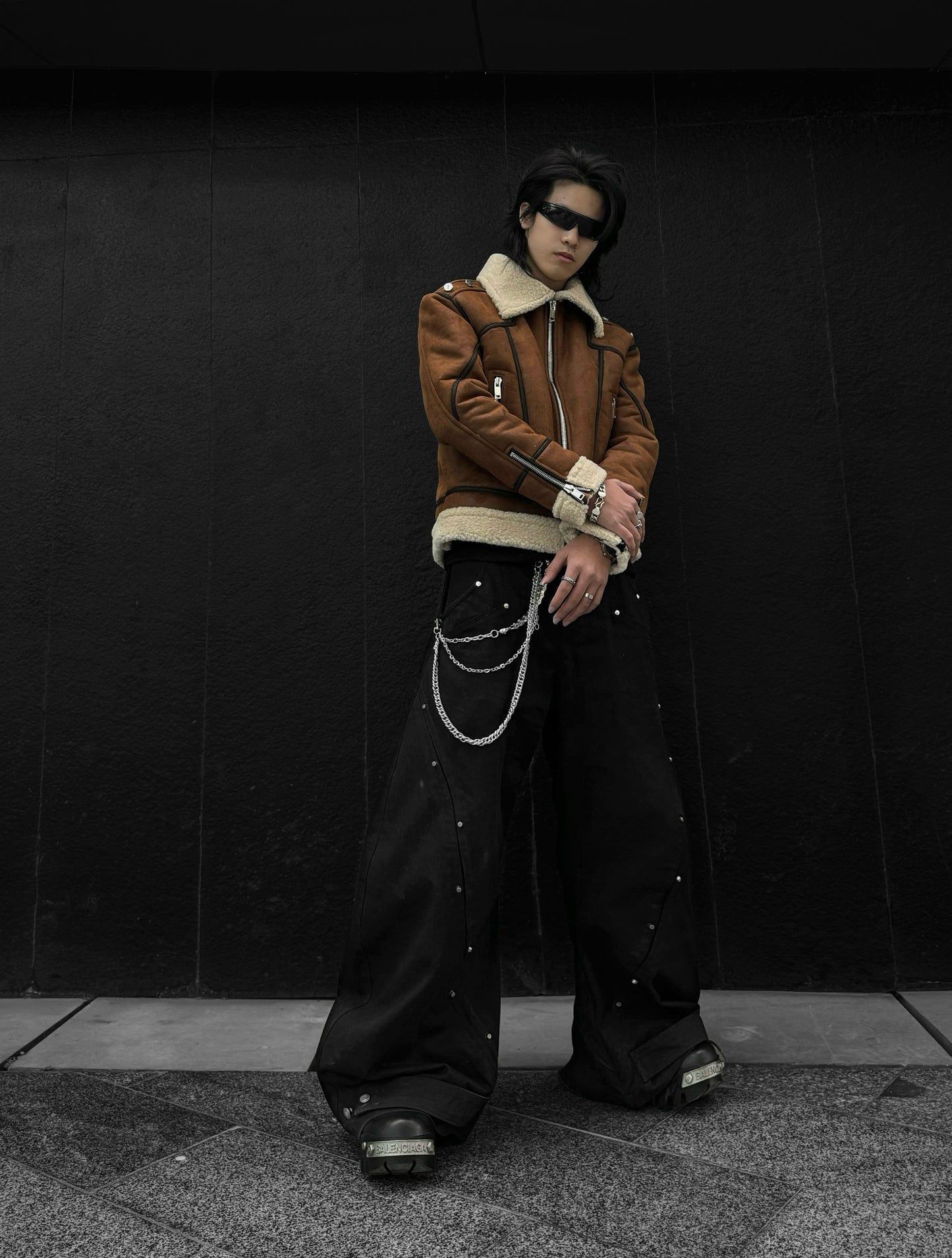 【RICH】S-wide Pants