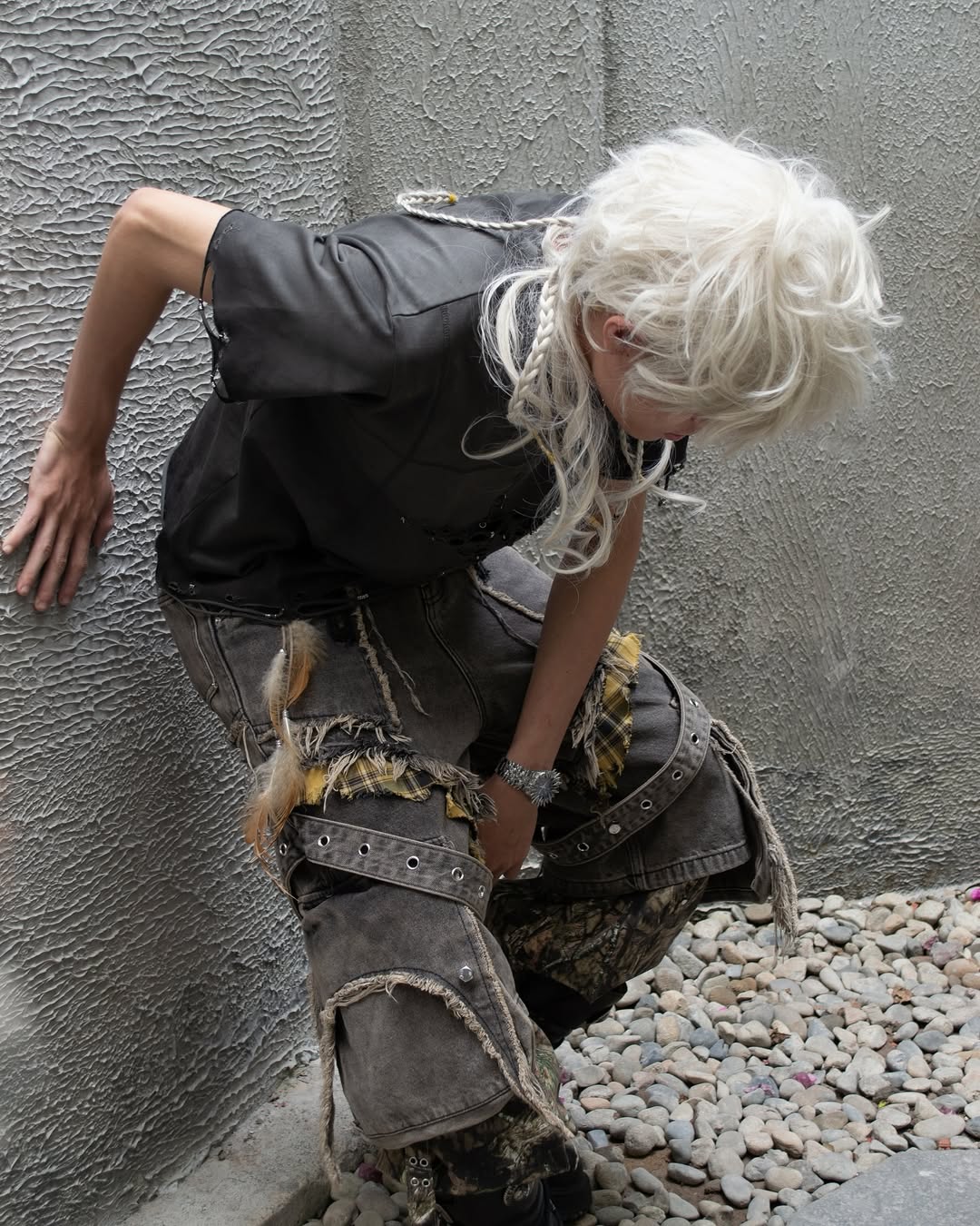 【NUMB ATELIER】PYRITE 3 QUARTER SHORT PANTS
