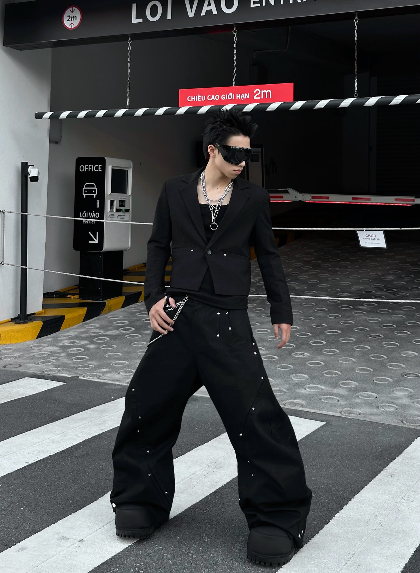 【RICH】S-wide Pants